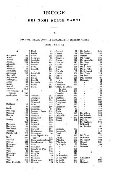 Annali della giurisprudenza italiana raccolta generale delle decisioni delle Corti di cassazione e d'appello in materia civile, criminale, commerciale, di diritto pubblico e amministrativo, e di procedura civile e penale