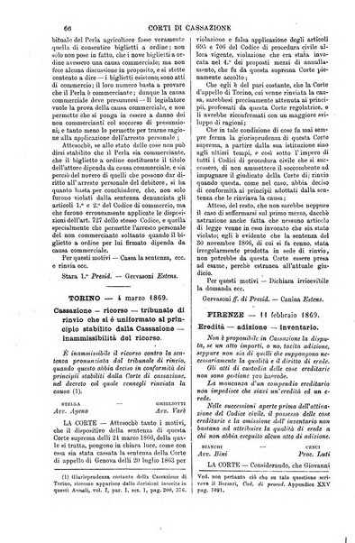 Annali della giurisprudenza italiana raccolta generale delle decisioni delle Corti di cassazione e d'appello in materia civile, criminale, commerciale, di diritto pubblico e amministrativo, e di procedura civile e penale