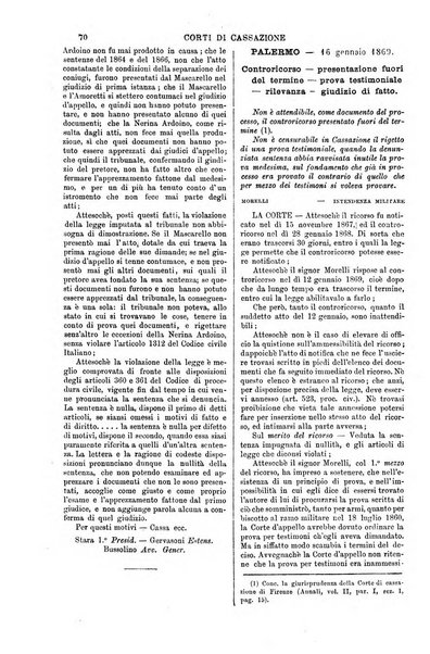 Annali della giurisprudenza italiana raccolta generale delle decisioni delle Corti di cassazione e d'appello in materia civile, criminale, commerciale, di diritto pubblico e amministrativo, e di procedura civile e penale