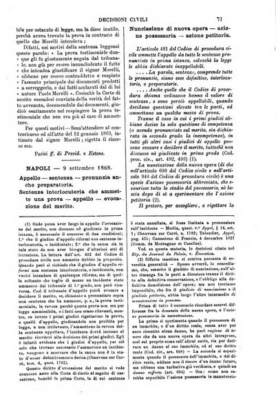 Annali della giurisprudenza italiana raccolta generale delle decisioni delle Corti di cassazione e d'appello in materia civile, criminale, commerciale, di diritto pubblico e amministrativo, e di procedura civile e penale