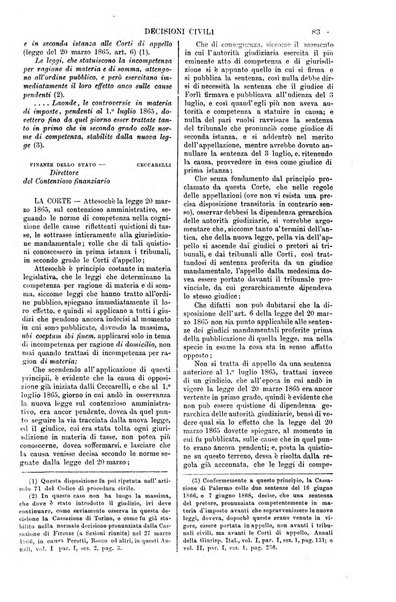 Annali della giurisprudenza italiana raccolta generale delle decisioni delle Corti di cassazione e d'appello in materia civile, criminale, commerciale, di diritto pubblico e amministrativo, e di procedura civile e penale