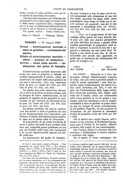 Annali della giurisprudenza italiana raccolta generale delle decisioni delle Corti di cassazione e d'appello in materia civile, criminale, commerciale, di diritto pubblico e amministrativo, e di procedura civile e penale