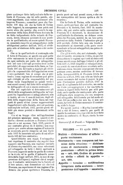 Annali della giurisprudenza italiana raccolta generale delle decisioni delle Corti di cassazione e d'appello in materia civile, criminale, commerciale, di diritto pubblico e amministrativo, e di procedura civile e penale