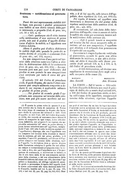 Annali della giurisprudenza italiana raccolta generale delle decisioni delle Corti di cassazione e d'appello in materia civile, criminale, commerciale, di diritto pubblico e amministrativo, e di procedura civile e penale