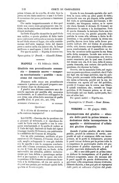 Annali della giurisprudenza italiana raccolta generale delle decisioni delle Corti di cassazione e d'appello in materia civile, criminale, commerciale, di diritto pubblico e amministrativo, e di procedura civile e penale