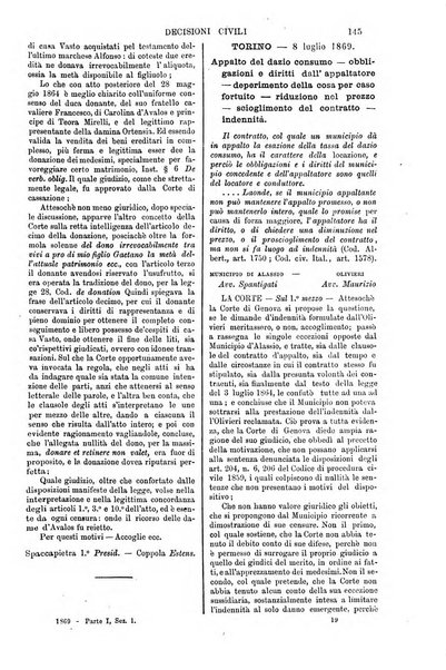 Annali della giurisprudenza italiana raccolta generale delle decisioni delle Corti di cassazione e d'appello in materia civile, criminale, commerciale, di diritto pubblico e amministrativo, e di procedura civile e penale