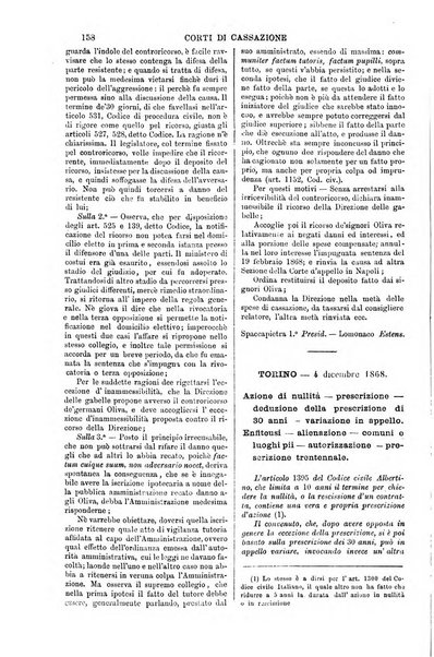 Annali della giurisprudenza italiana raccolta generale delle decisioni delle Corti di cassazione e d'appello in materia civile, criminale, commerciale, di diritto pubblico e amministrativo, e di procedura civile e penale