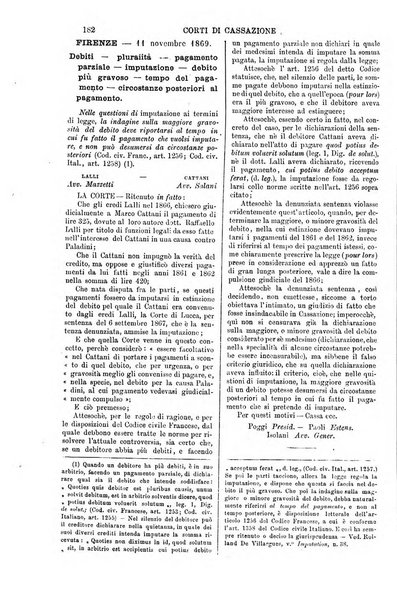 Annali della giurisprudenza italiana raccolta generale delle decisioni delle Corti di cassazione e d'appello in materia civile, criminale, commerciale, di diritto pubblico e amministrativo, e di procedura civile e penale