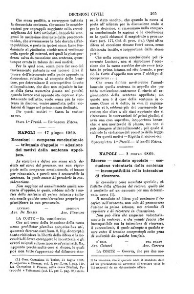 Annali della giurisprudenza italiana raccolta generale delle decisioni delle Corti di cassazione e d'appello in materia civile, criminale, commerciale, di diritto pubblico e amministrativo, e di procedura civile e penale