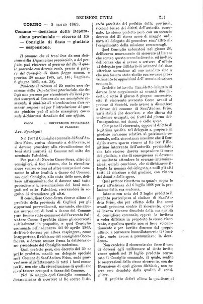 Annali della giurisprudenza italiana raccolta generale delle decisioni delle Corti di cassazione e d'appello in materia civile, criminale, commerciale, di diritto pubblico e amministrativo, e di procedura civile e penale