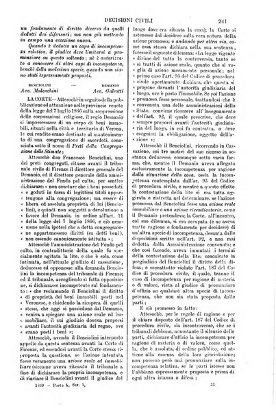 Annali della giurisprudenza italiana raccolta generale delle decisioni delle Corti di cassazione e d'appello in materia civile, criminale, commerciale, di diritto pubblico e amministrativo, e di procedura civile e penale