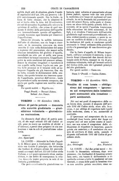 Annali della giurisprudenza italiana raccolta generale delle decisioni delle Corti di cassazione e d'appello in materia civile, criminale, commerciale, di diritto pubblico e amministrativo, e di procedura civile e penale