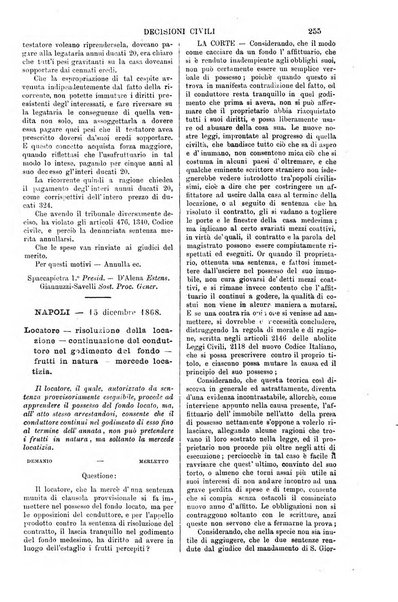 Annali della giurisprudenza italiana raccolta generale delle decisioni delle Corti di cassazione e d'appello in materia civile, criminale, commerciale, di diritto pubblico e amministrativo, e di procedura civile e penale