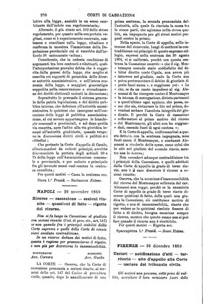 Annali della giurisprudenza italiana raccolta generale delle decisioni delle Corti di cassazione e d'appello in materia civile, criminale, commerciale, di diritto pubblico e amministrativo, e di procedura civile e penale