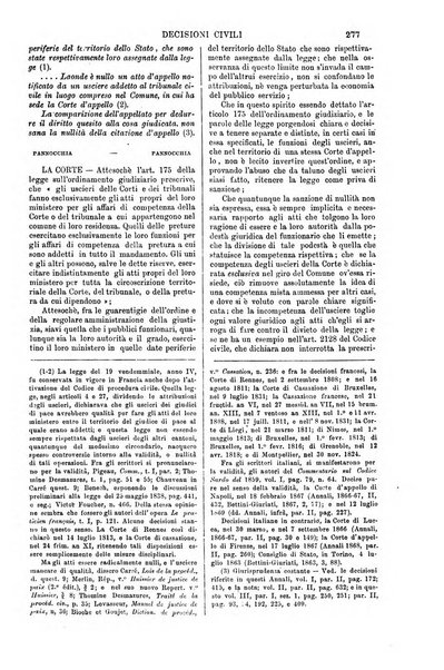 Annali della giurisprudenza italiana raccolta generale delle decisioni delle Corti di cassazione e d'appello in materia civile, criminale, commerciale, di diritto pubblico e amministrativo, e di procedura civile e penale