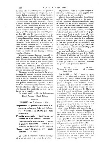 Annali della giurisprudenza italiana raccolta generale delle decisioni delle Corti di cassazione e d'appello in materia civile, criminale, commerciale, di diritto pubblico e amministrativo, e di procedura civile e penale