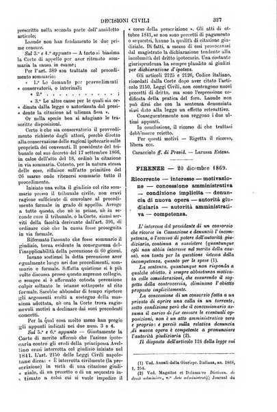 Annali della giurisprudenza italiana raccolta generale delle decisioni delle Corti di cassazione e d'appello in materia civile, criminale, commerciale, di diritto pubblico e amministrativo, e di procedura civile e penale