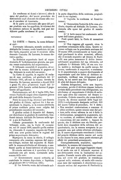 Annali della giurisprudenza italiana raccolta generale delle decisioni delle Corti di cassazione e d'appello in materia civile, criminale, commerciale, di diritto pubblico e amministrativo, e di procedura civile e penale