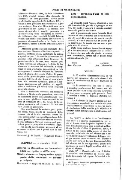 Annali della giurisprudenza italiana raccolta generale delle decisioni delle Corti di cassazione e d'appello in materia civile, criminale, commerciale, di diritto pubblico e amministrativo, e di procedura civile e penale