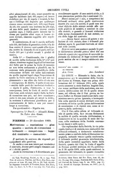 Annali della giurisprudenza italiana raccolta generale delle decisioni delle Corti di cassazione e d'appello in materia civile, criminale, commerciale, di diritto pubblico e amministrativo, e di procedura civile e penale