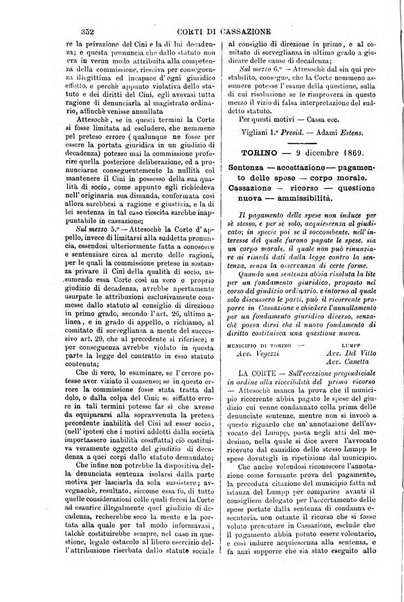 Annali della giurisprudenza italiana raccolta generale delle decisioni delle Corti di cassazione e d'appello in materia civile, criminale, commerciale, di diritto pubblico e amministrativo, e di procedura civile e penale