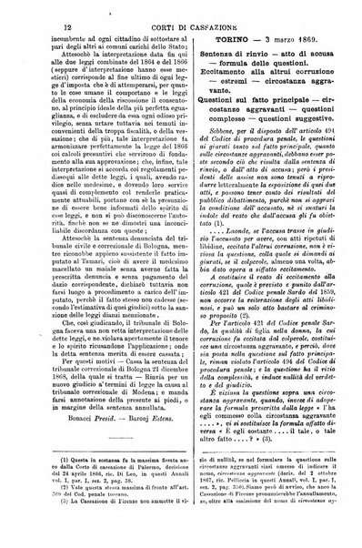 Annali della giurisprudenza italiana raccolta generale delle decisioni delle Corti di cassazione e d'appello in materia civile, criminale, commerciale, di diritto pubblico e amministrativo, e di procedura civile e penale