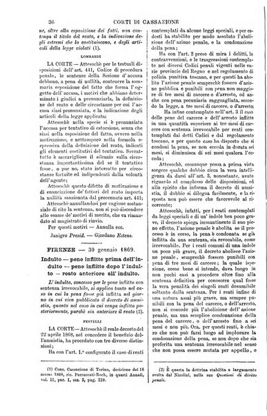 Annali della giurisprudenza italiana raccolta generale delle decisioni delle Corti di cassazione e d'appello in materia civile, criminale, commerciale, di diritto pubblico e amministrativo, e di procedura civile e penale