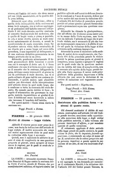 Annali della giurisprudenza italiana raccolta generale delle decisioni delle Corti di cassazione e d'appello in materia civile, criminale, commerciale, di diritto pubblico e amministrativo, e di procedura civile e penale