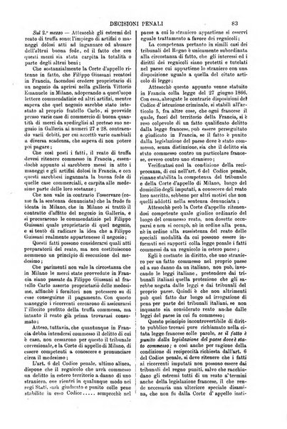 Annali della giurisprudenza italiana raccolta generale delle decisioni delle Corti di cassazione e d'appello in materia civile, criminale, commerciale, di diritto pubblico e amministrativo, e di procedura civile e penale