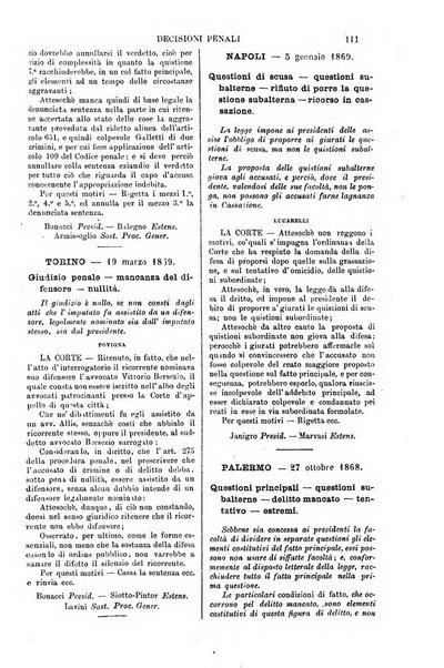 Annali della giurisprudenza italiana raccolta generale delle decisioni delle Corti di cassazione e d'appello in materia civile, criminale, commerciale, di diritto pubblico e amministrativo, e di procedura civile e penale