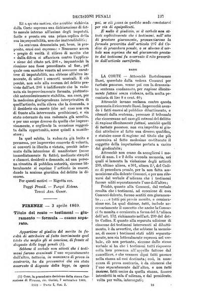 Annali della giurisprudenza italiana raccolta generale delle decisioni delle Corti di cassazione e d'appello in materia civile, criminale, commerciale, di diritto pubblico e amministrativo, e di procedura civile e penale