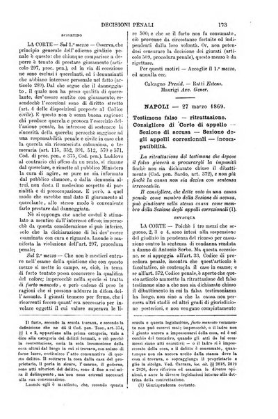 Annali della giurisprudenza italiana raccolta generale delle decisioni delle Corti di cassazione e d'appello in materia civile, criminale, commerciale, di diritto pubblico e amministrativo, e di procedura civile e penale