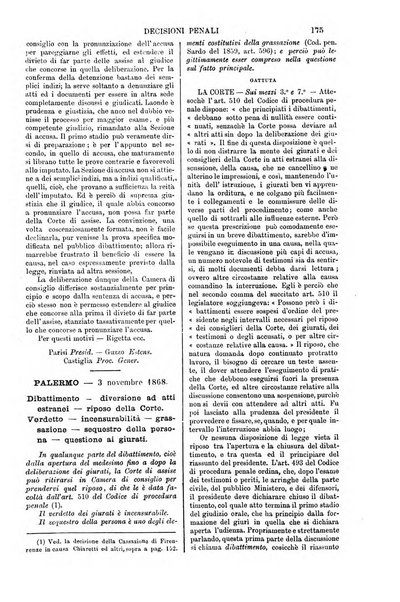 Annali della giurisprudenza italiana raccolta generale delle decisioni delle Corti di cassazione e d'appello in materia civile, criminale, commerciale, di diritto pubblico e amministrativo, e di procedura civile e penale