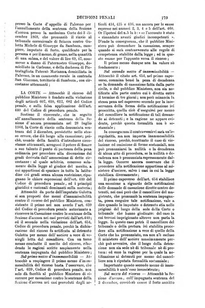 Annali della giurisprudenza italiana raccolta generale delle decisioni delle Corti di cassazione e d'appello in materia civile, criminale, commerciale, di diritto pubblico e amministrativo, e di procedura civile e penale