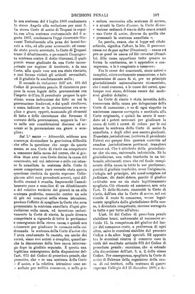 Annali della giurisprudenza italiana raccolta generale delle decisioni delle Corti di cassazione e d'appello in materia civile, criminale, commerciale, di diritto pubblico e amministrativo, e di procedura civile e penale