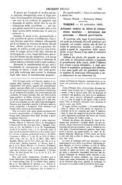 Annali della giurisprudenza italiana raccolta generale delle decisioni delle Corti di cassazione e d'appello in materia civile, criminale, commerciale, di diritto pubblico e amministrativo, e di procedura civile e penale