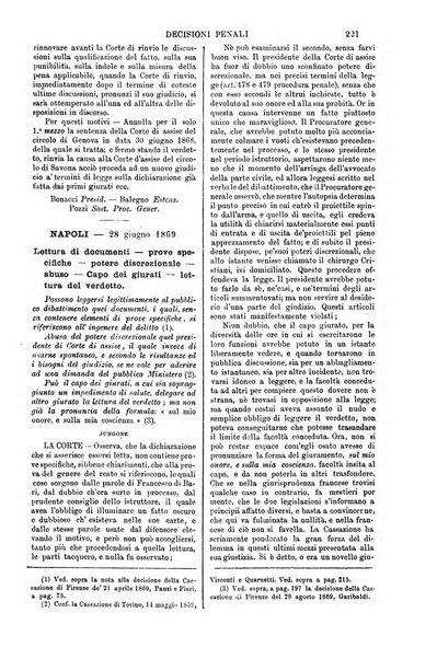 Annali della giurisprudenza italiana raccolta generale delle decisioni delle Corti di cassazione e d'appello in materia civile, criminale, commerciale, di diritto pubblico e amministrativo, e di procedura civile e penale