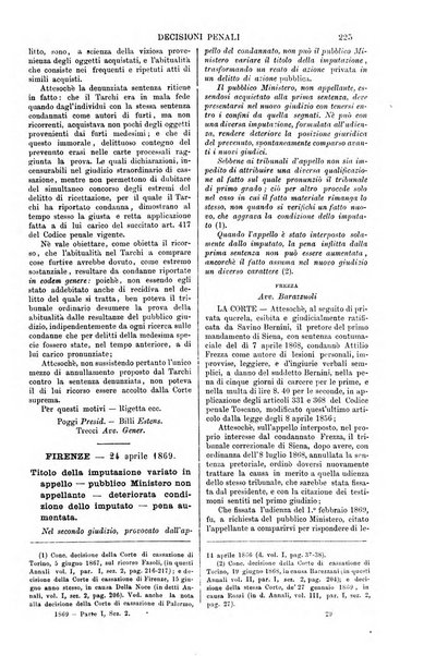 Annali della giurisprudenza italiana raccolta generale delle decisioni delle Corti di cassazione e d'appello in materia civile, criminale, commerciale, di diritto pubblico e amministrativo, e di procedura civile e penale