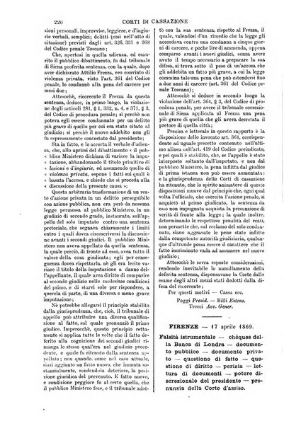 Annali della giurisprudenza italiana raccolta generale delle decisioni delle Corti di cassazione e d'appello in materia civile, criminale, commerciale, di diritto pubblico e amministrativo, e di procedura civile e penale