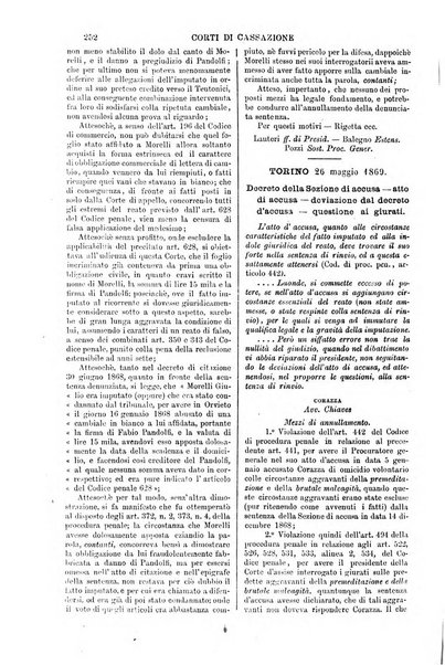 Annali della giurisprudenza italiana raccolta generale delle decisioni delle Corti di cassazione e d'appello in materia civile, criminale, commerciale, di diritto pubblico e amministrativo, e di procedura civile e penale