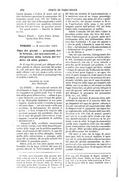 Annali della giurisprudenza italiana raccolta generale delle decisioni delle Corti di cassazione e d'appello in materia civile, criminale, commerciale, di diritto pubblico e amministrativo, e di procedura civile e penale