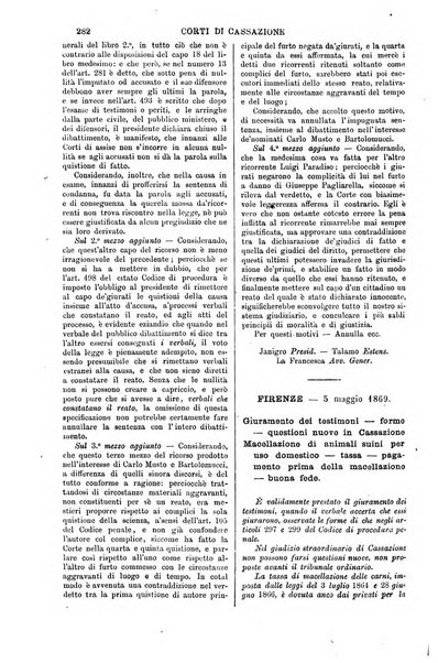 Annali della giurisprudenza italiana raccolta generale delle decisioni delle Corti di cassazione e d'appello in materia civile, criminale, commerciale, di diritto pubblico e amministrativo, e di procedura civile e penale