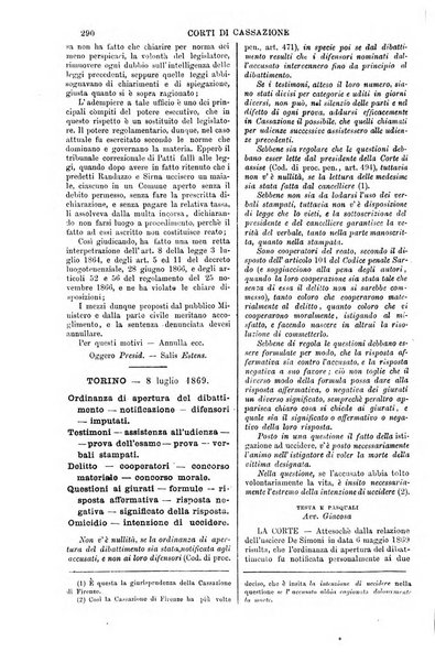 Annali della giurisprudenza italiana raccolta generale delle decisioni delle Corti di cassazione e d'appello in materia civile, criminale, commerciale, di diritto pubblico e amministrativo, e di procedura civile e penale