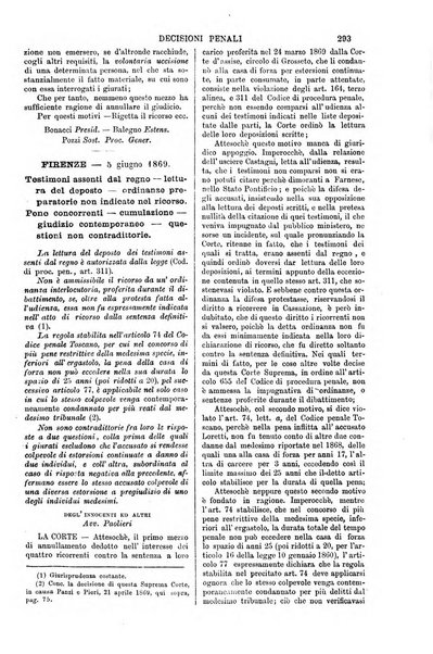 Annali della giurisprudenza italiana raccolta generale delle decisioni delle Corti di cassazione e d'appello in materia civile, criminale, commerciale, di diritto pubblico e amministrativo, e di procedura civile e penale