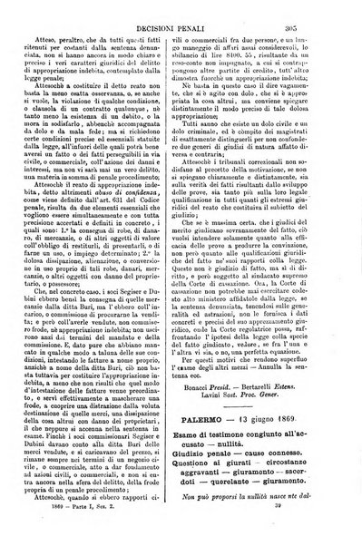 Annali della giurisprudenza italiana raccolta generale delle decisioni delle Corti di cassazione e d'appello in materia civile, criminale, commerciale, di diritto pubblico e amministrativo, e di procedura civile e penale