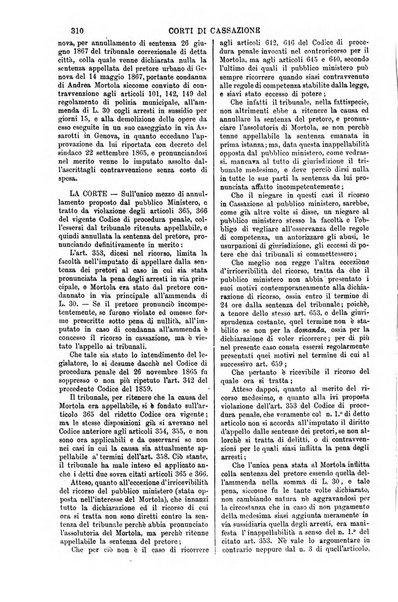 Annali della giurisprudenza italiana raccolta generale delle decisioni delle Corti di cassazione e d'appello in materia civile, criminale, commerciale, di diritto pubblico e amministrativo, e di procedura civile e penale