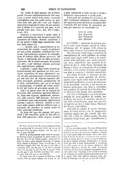 Annali della giurisprudenza italiana raccolta generale delle decisioni delle Corti di cassazione e d'appello in materia civile, criminale, commerciale, di diritto pubblico e amministrativo, e di procedura civile e penale