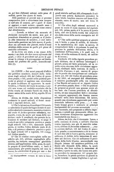 Annali della giurisprudenza italiana raccolta generale delle decisioni delle Corti di cassazione e d'appello in materia civile, criminale, commerciale, di diritto pubblico e amministrativo, e di procedura civile e penale