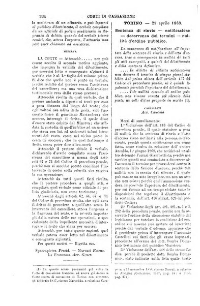 Annali della giurisprudenza italiana raccolta generale delle decisioni delle Corti di cassazione e d'appello in materia civile, criminale, commerciale, di diritto pubblico e amministrativo, e di procedura civile e penale