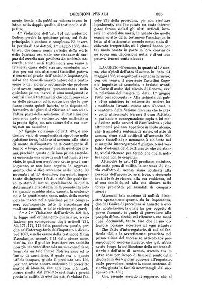 Annali della giurisprudenza italiana raccolta generale delle decisioni delle Corti di cassazione e d'appello in materia civile, criminale, commerciale, di diritto pubblico e amministrativo, e di procedura civile e penale